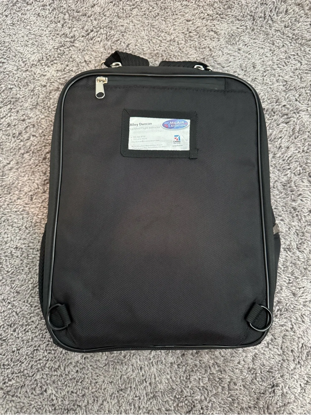 Textron Aviation Cessna Pilot Laptop Bag Multi Compartment